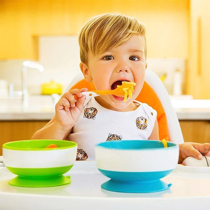 Munchkin® - Munchkin Toddler & Baby Stay Put Suction Bowls - 3 Pack