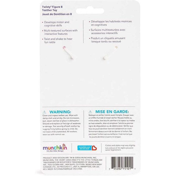 Munchkin® - Munchkin Twisty Figure 8 Baby Teether Toy