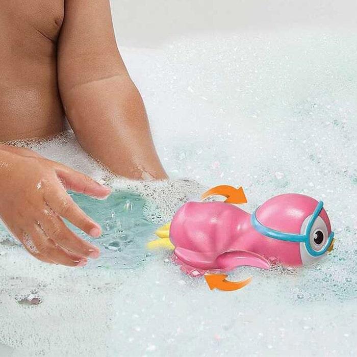 Munchkin® - Munchkin Wind Up Baby Bath Toy Swimming Penguin