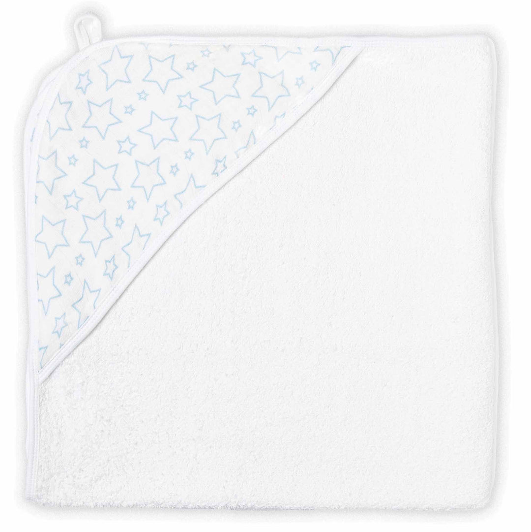 Necessities - Necessities Star Muslin Lined Hooded Towel