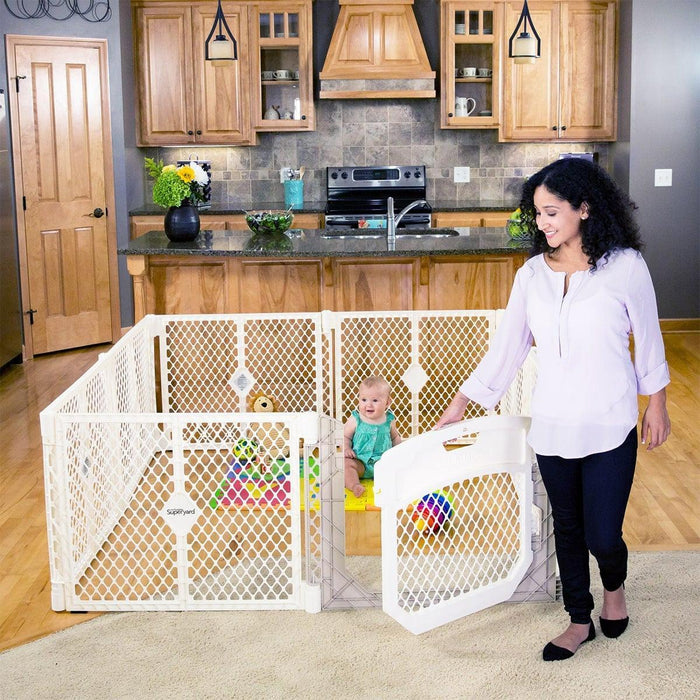 North States® - North States Superyard - Ultimate 8-panel - Ivory