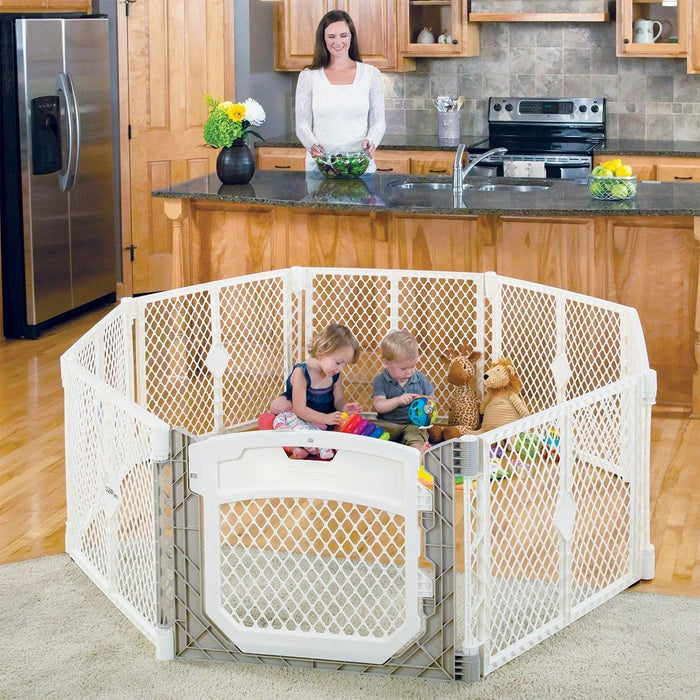 North States® - North States Superyard - Ultimate 8-panel - Ivory