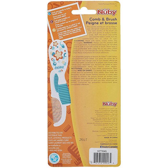 Nuby® - Nuby Baby Comb & Brush Set