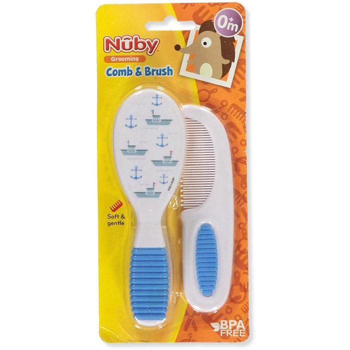 Nuby® - Nuby Baby Comb & Brush Set