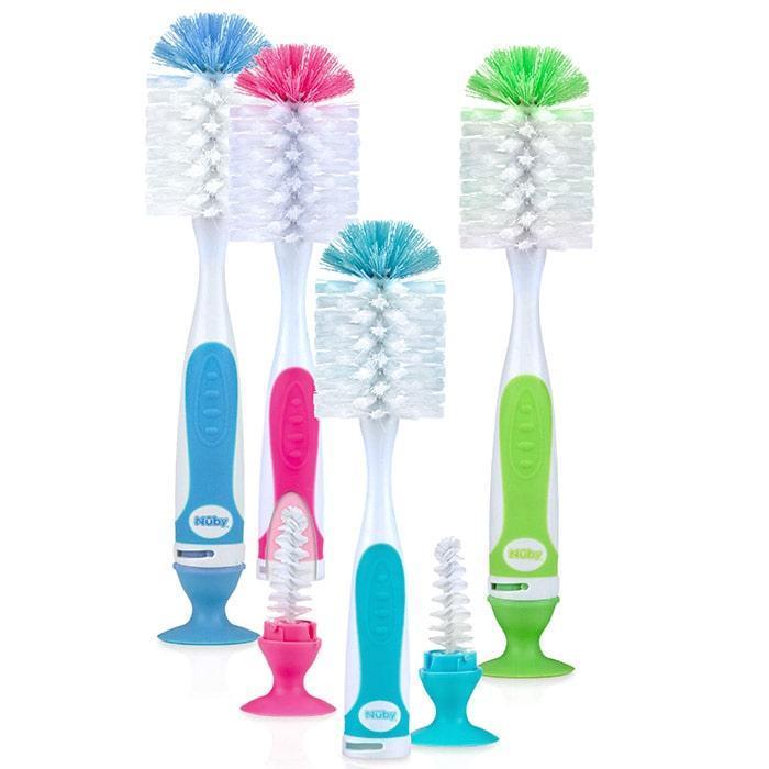 Nuby® - Nuby Easy Clean Bottle & Nipple Brush - 1 Pack