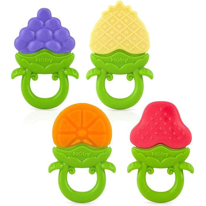 Nuby® - Nuby Fruity Chews Teething Toy with Easy Grip Ring - 1 Pack