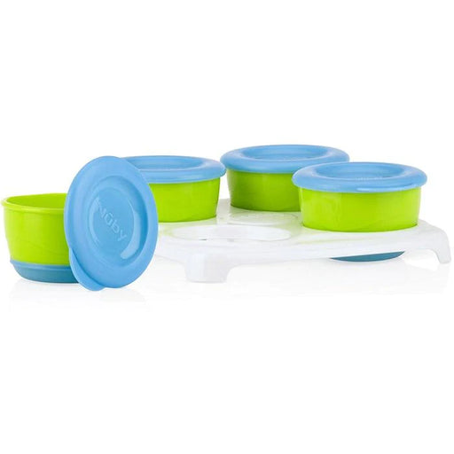 Nuby® - Nuby Garden Fresh Freezer Pots Set - 4 Pack