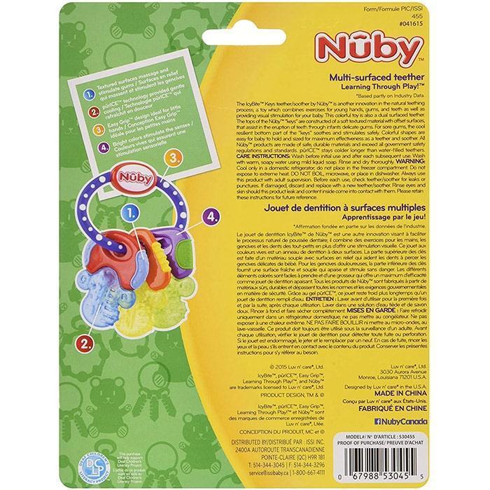 Nuby® - Nuby IcyBite Multi-Surfaced Teether Keys