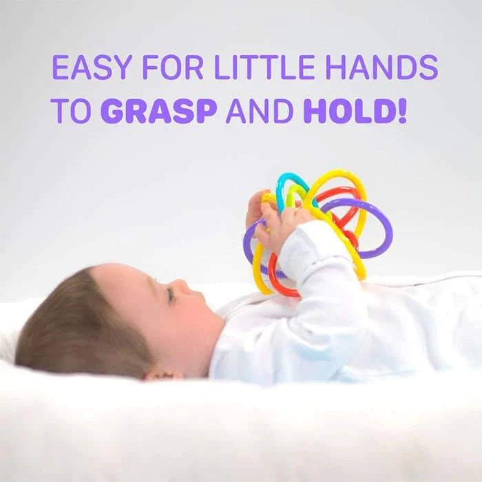 Nuby® - Nuby Lots-a-Loops Teether & Rattle Toy