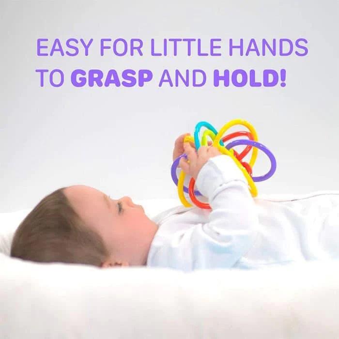 Nuby® - Nuby Lots-a-Loops Teether & Rattle Toy