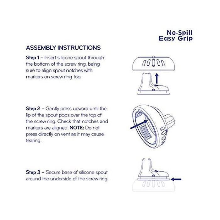 Nuby® - Nuby No-Spill Easy Grip Sippy Cup (1 Pack)