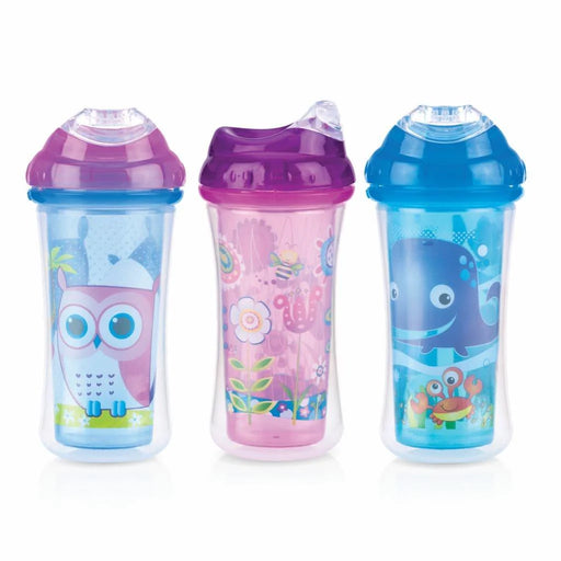 Nuby® - Nuby No-Spill Insulated Click-it Cool Sipper Cup (18m+)  - 9oz/270ml