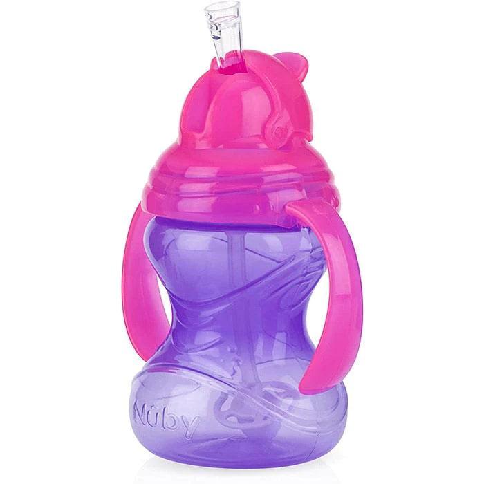 Nuby® - Nuby No Spill with FlexStraw Clik-it 360° Flip-It - 10oz / 300ml