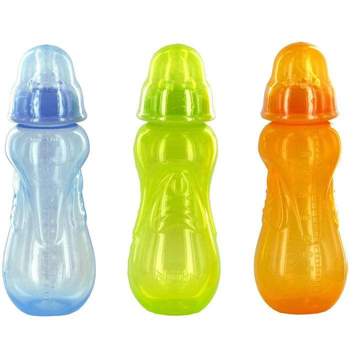 Nuby® - Nuby Non-Drip Baby Bottles - 10oz/300ml - 3 Pack