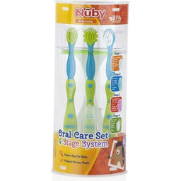Nuby® - Nuby Oral Care Set 4-Stage System - Newborn to Toddler