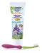 Nuby® - Nuby® All Natural Toddler Training Toothpaste & Toothbrush