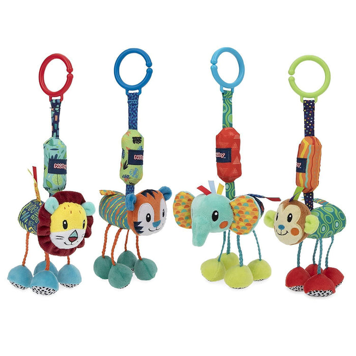 Nuby® - Nuby Safari Chimes Hangable Baby Toy