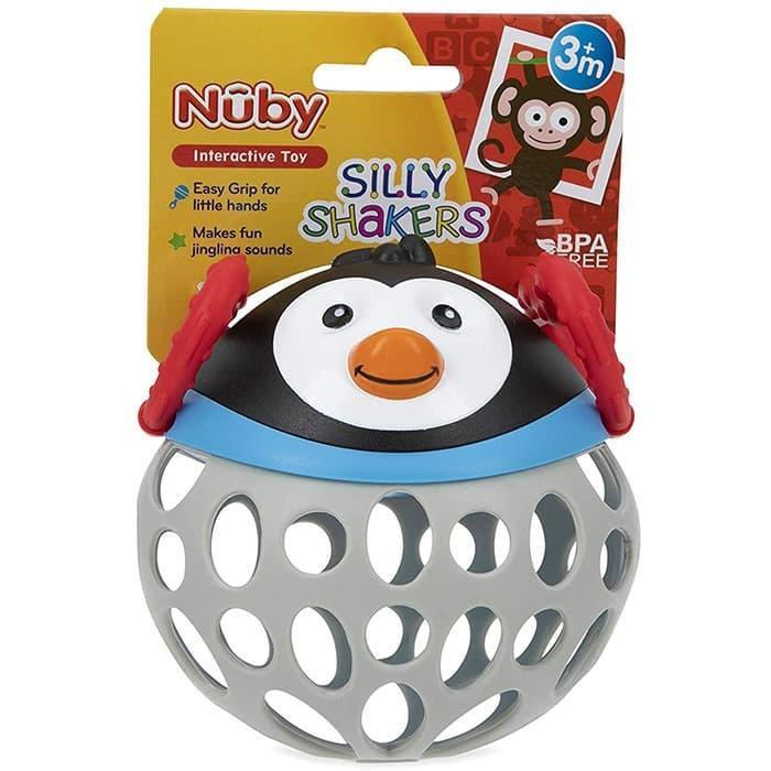 Nuby® - Nuby Silly Shakers Teether & Rattle Toy - Animals