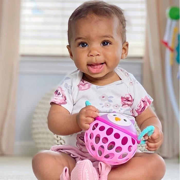 Nuby® - Nuby Silly Shakers Teether & Rattle Toy - Animals