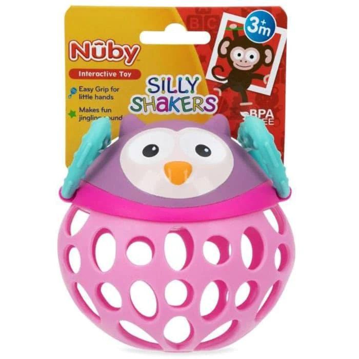 Nuby® - Nuby Silly Shakers Teether & Rattle Toy - Animals