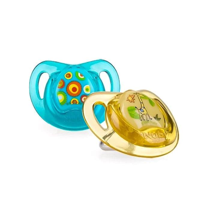 Nuby® - Nuby Soothe - Orthodontic Pacifiers (6-12m) - 2 Pack