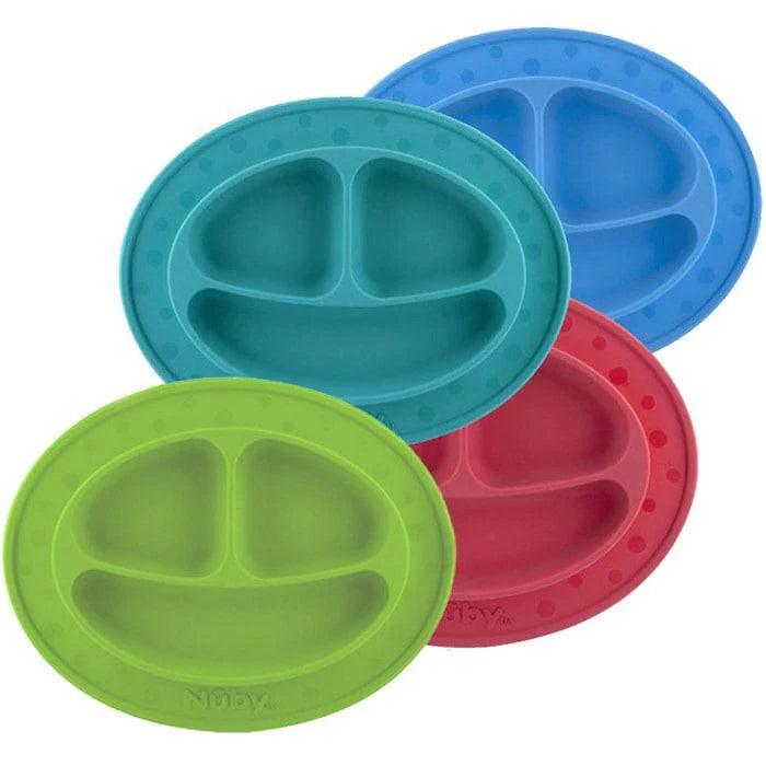 Nuby® - Nuby Sure Grip Miracle Mat 3 Sections Silicone Plate
