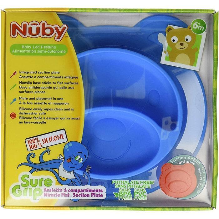 Nuby® - Nuby Sure Grip Miracle Silicone Mat Section Bear Plate