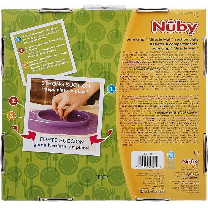 Nuby® - Nuby Sure Grip Miracle Silicone Mat Section Bear Plate