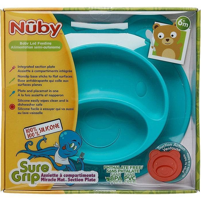 Nuby® - Nuby Sure Grip Miracle Silicone Mat Section Bear Plate