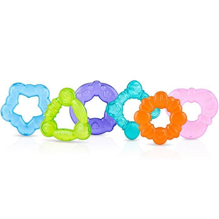 Nuby® - Nuby The Kool Soother Teething Ring Set - 3 Pack