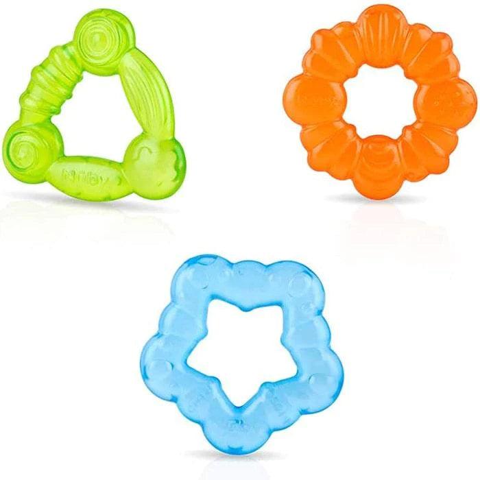 Nuby® - Nuby The Kool Soother Teething Ring Set - 3 Pack