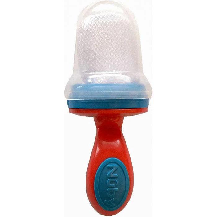 Nuby® - Nuby The Nibbler Feeder - 2 Pack - Blue / Red