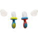 Nuby® - Nuby The Nibbler Feeder - 2 Pack - Blue / Red