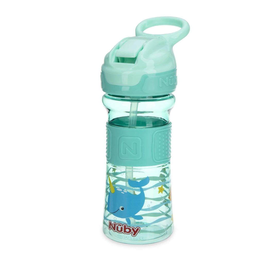 Nuby® - Nuby Thirsty Kids - REFLEX Flip-it Cup Soft Grip -12oz (360ml)