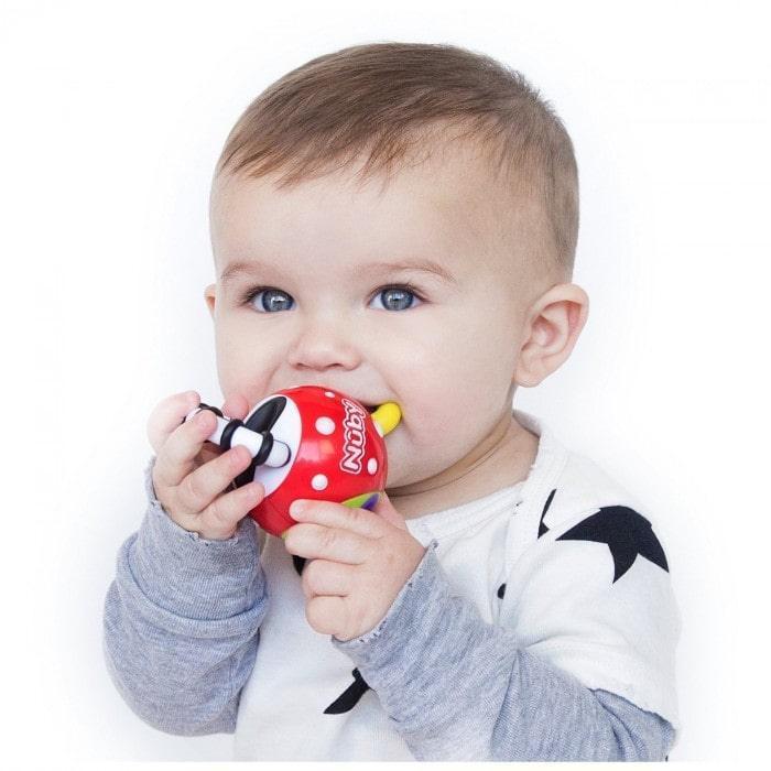 Nuby® - Nuby Twista Rattle & Teether Ball