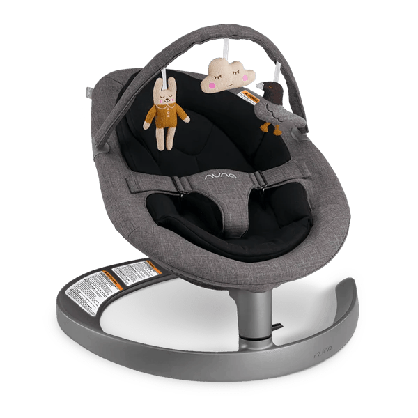 Nuna® - Nuna LEAF Grow Baby Swing with Toy Bar – Soothing Motion from Infant to Toddler to Big Kid