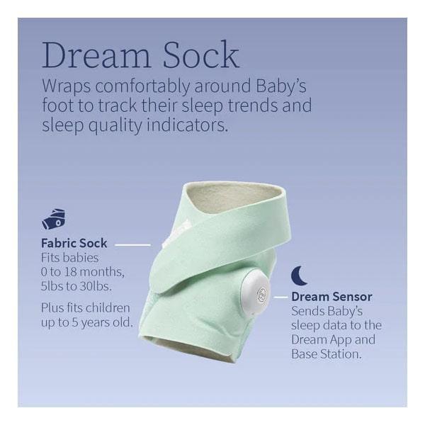 Owlet® - Owlet Dream Sock - Baby Heart Rate & Oxygen Level Monitor