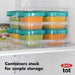 Oxo Tot® - Oxo Tot Baby Blocks™ 4OZ Freezer Storage Container Blocks with Tray