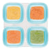 Oxo Tot® - Oxo Tot Glass Baby Blocks™ 4OZ (Freezer storage containers with tray)