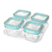 Oxo Tot® - Oxo Tot Glass Baby Blocks™ 4OZ (Freezer storage containers with tray)