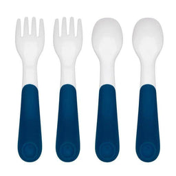 Oxo Tot® - Oxo Tot Plastic Fork & Spoon - Navy