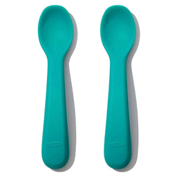 Oxo Tot® - Oxo Tot Silicone Spoons - 2 pack - Teal