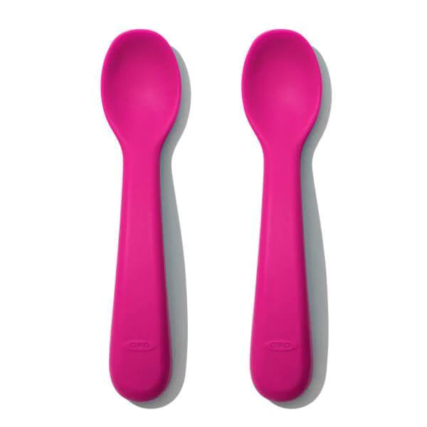 Oxo Tot® - Oxo Tot Silicone Spoons - Pink