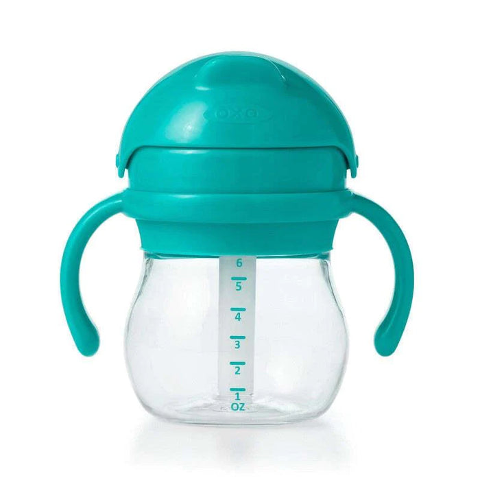 Oxo Tot® - Oxo Tot Transitions Straw Cup with Removable Handles - 6oz - Teal