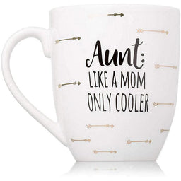 Pearhead® - Pearhead Aunt: Like A Mom Only Cooler Mug