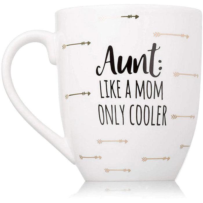 Pearhead® - Pearhead Aunt: Like A Mom Only Cooler Mug