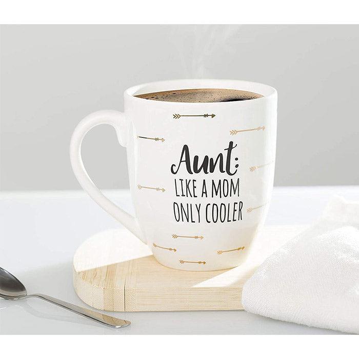 Pearhead® - Pearhead Aunt: Like A Mom Only Cooler Mug