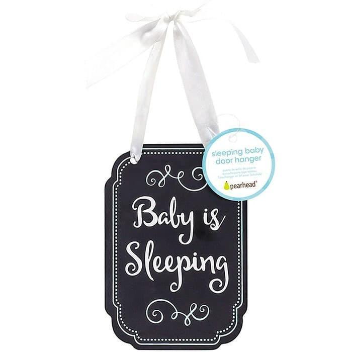 Pearhead® - Pearhead Baby is Sleeping Door Hanger Sign