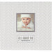Pearhead® - Pearhead Baby's Memory Book & Sticker Set - Herringbone Grey