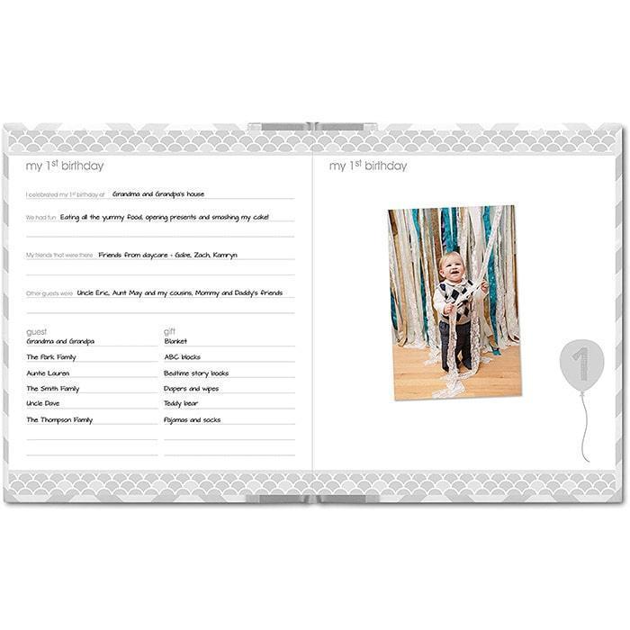 Pearhead® - Pearhead Babybook My Memory Book - English - Chevron